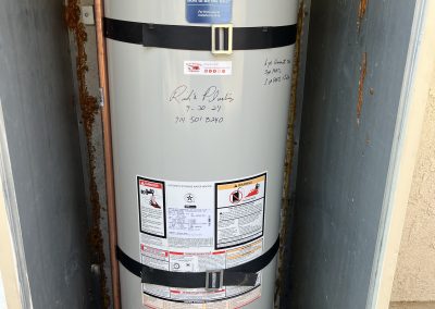 50 Gallon Bradford White Water Heater Changeout. City of Cypress, CA.